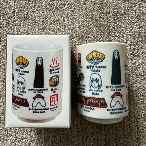 Studio Ghibli spirited away tea cup